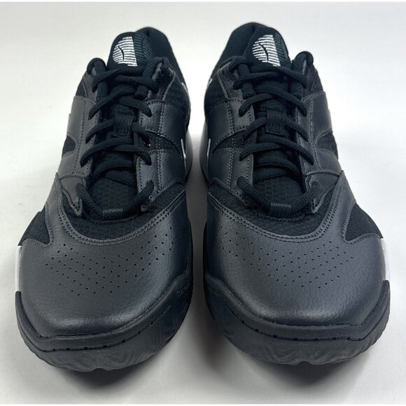 Nike Court Lite 4 Men Clay Tennis Shoes Sneakers Black White Athletic FN0530-001 - Picture 4 of 8